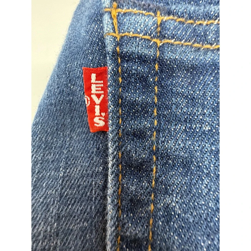 Levi's 511 Slim‎ Fit Jeans Mens W32 L34 Blue Medium Indigo Denim Classic